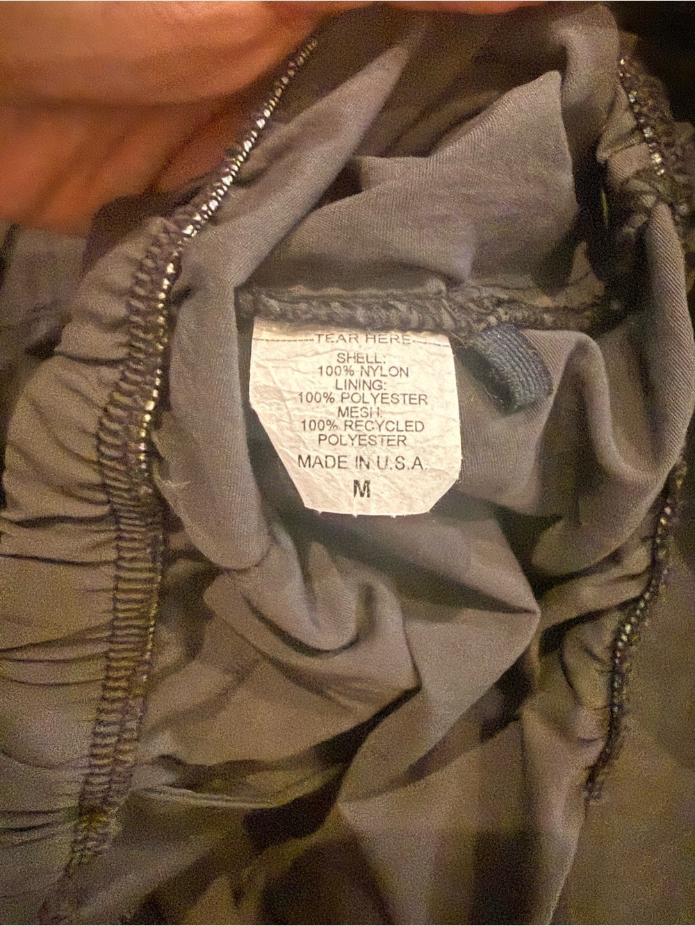 Joah Brown Classic Windbreaker Jacket Jet Medium - Picture 15 of 15